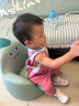 江博士學(xué)步鞋步前鞋春夏女童幼兒涼鞋兒童鞋2B13A1017CW米/藍22碼 曬單實(shí)拍圖
