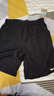 耐克男子健身訓練短褲(無(wú)襯褲)速干運動(dòng)褲NIKE TOTALITY DV9329 010黑/黑/鐵灰/白 M 曬單實(shí)拍圖