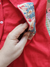 DUUDUU嬰兒衣服短袖連體衣百天新生兒國風(fēng)周歲寶寶爬服 刺繡 紅  100cm  曬單實(shí)拍圖