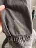 Levi's李維斯25年秋冬新款女士美式復古水洗做舊休閑牛仔襯衫外套 墨灰 M 曬單實拍圖