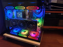 瓦爾基里（VALKYRIE）B360-GT VK 一體式CPU水冷散熱器 3.95吋IPS液晶屏 多平臺(tái)支持 ARGB光效 一線通風(fēng)扇 曬單實(shí)拍圖