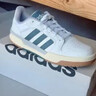 adidas ENTRAP美式校園風(fēng)運(yùn)動(dòng)板鞋少年感復(fù)古籃球鞋男女阿迪達(dá)斯 白色/藍(lán)色   41 曬單實(shí)拍圖