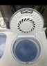 奧克斯（AUX）洗衣機半自動(dòng)家用雙缸雙桶大容量小型租房宿舍波輪雙杠強力去污省水電 【國補】13公斤【洗8公斤+脫5公斤】黑色 曬單實(shí)拍圖