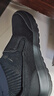 斯凱奇（Skechers）夏季男鞋一腳蹬健步鞋休閑運動鞋舒適緩震懶人鞋軟底耐磨爸爸鞋 黑色/BLK 41 曬單實拍圖