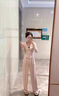 南木熊衛衣女裝春秋季2025年新款休閑運動(dòng)服設計感連帽顯瘦闊腿褲套裝女 粉色衛衣套裝M【95-110斤】 曬單實(shí)拍圖