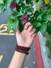 沄汧小葉紫檀手串男生日禮物女生情侶手鏈佛珠檀木高油文玩串珠手把件 佛珠手串8mm【禮盒裝】 曬單實(shí)拍圖