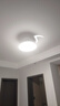 美的（Midea）風(fēng)扇燈餐廳吊扇燈led臥室燈隱形扇葉遙控三防燈具熟睡風(fēng)包安裝 曬單實(shí)拍圖