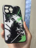 爵誠適用于蘋果iphone16/15promax玻璃手機殼創(chuàng)意個性水墨畫海賊王保護(hù)套時尚簡約索隆路飛男生外殼 【劍與夢索隆】 iPhone 16 Pro Max 曬單實拍圖