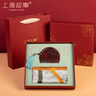 上海故事真絲絲巾100%桑蠶絲小方巾檀木梳圍巾禮盒送女友生日禮物教師節(jié) 曬單實拍圖