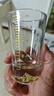 青蘋果二兩白酒杯 水晶玻璃加厚帶刻度 觀山杯金山底6只裝 重陽節(jié)送長輩 曬單實(shí)拍圖