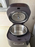美的（Midea）【國家補貼】IH速嫩感猛火電壓力鍋5L智能預(yù)約家用電飯煲0涂層頂置觸控高壓鍋4-6人自動排氣S5972K 曬單實拍圖