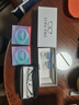WAN XIN 新款 1.67超薄高清防藍光鏡片男可配度數送商務(wù)眼鏡框女Z 31306黑銀 修飾臉型顯臉小 配萬(wàn)新1.67MR-7超薄非球面鏡片 曬單實(shí)拍圖