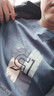 JEANSWEST LIFE真維斯純棉長(cháng)袖t恤男重磅親膚圓領(lǐng)內搭潮牌外穿衣服青少年打底衫T 曬單實(shí)拍圖
