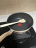特福（Tefal）平底鍋煎蛋不粘鍋早餐煎鍋少油少煙燃氣灶電磁爐通用深煎鍋米色 曬單實拍圖