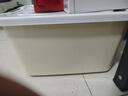 京東物流 家用收納箱高品質(zhì)防塵塑料玩具收納整理箱儲物箱 專(zhuān)享奶油色特大號收納箱帶輪 45*33*25cm 無(wú)規格 曬單實(shí)拍圖