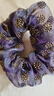 鉑思亞秋意大腸發(fā)圈女時(shí)尚優(yōu)雅黑色歐根紗頭繩蓬松扎發(fā)橡皮筋頭飾 【秋意】韻味紫 曬單實(shí)拍圖