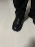 U7男鞋2025秋季新款真皮時(shí)尚男士運動(dòng)鞋頭層牛皮透氣加絨休閑皮鞋男 2024636黑色單鞋 42 曬單實(shí)拍圖