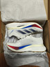 adidas ADIZERO BOSTON 12超輕馬拉松玻纖柱專(zhuān)業(yè)競訓跑鞋阿迪達斯   亮白/深藍/純寶石紅   41 曬單實(shí)拍圖