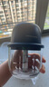 榮事達（Royalstar）蒜泥搗碎器電動拉蒜器蒜蓉攪碎器蔥姜蒜粉碎器打蒜末神器多功能小型家用嬰兒輔食料理絞肉機 深藍- 0.35L 【六葉刀絞肉+加厚玻璃】 曬單實拍圖
