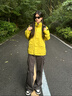 啄木鳥(niǎo)（TUCANO）沖鋒衣男女春秋季外套男士寬松戶(hù)外休閑登山服夾克衣服 熒光綠 XL 曬單實(shí)拍圖