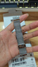 小米（MI）Xiaomi Watch Strap  米蘭尼斯表帶 18mm 銀色 曬單實(shí)拍圖