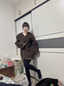 優(yōu)棵樹(shù)打底褲女秋冬德絨發(fā)熱蜂巢暖腹秋褲可外穿高腰收腹提臀塑形保暖褲 黑色連腳【260g/-5-20°c】 1條 均碼 【適合80-170斤/155-185cm】 曬單實(shí)拍圖