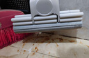 雅高膠棉拖把33CM帶1拖把頭海綿吸水免手洗自動(dòng)擠水式清潔長桿工具 曬單實(shí)拍圖