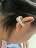 韶音（SHOKZ）OpenDots ONE動鈦圈開放式藍牙耳機耳夾式無線耳機藍牙跑步運動耳機E310 星際白 曬單實拍圖