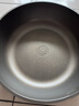 KIWICOO德國鈦聚力平底鍋不粘鍋家用牛排煎鍋無涂層煎蛋炒鍋電磁爐燃?xì)庠?【鈦聚力煎炒鍋】黑瓷耐臟 28cm 曬單實(shí)拍圖