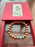 古木匠印度老山檀香手串紅肉老料沉水級檀香木佛珠單圈轉運原創(chuàng  )男女手鏈 8mm印度老山檀香【綠松石款】 曬單實(shí)拍圖