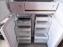 東芝【官方旗艦店】大白梨639冰箱 十字對(duì)開(kāi)門(mén) 超薄零嵌入式家用冰箱 高顏值制冰雙系統(tǒng)一級(jí)能效無(wú)霜 GR-RF639WI-PM1貝母白 曬單實(shí)拍圖