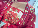聽(tīng)月小筑【天香疊云】原創(chuàng  )女春夏唐制訶子裙國風(fēng)中式婚服改良漢服 全套四件套 現貨 M 曬單實(shí)拍圖
