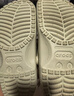 卡駱馳（crocs）經(jīng)典Clog男女洞洞鞋一腳蹬沙灘鞋 CR10001-100 38 曬單實(shí)拍圖