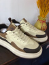 美國馬球協(xié)會(huì)（U.S.POLO ASSN.）男鞋秋季百搭經(jīng)典板鞋男2025新款軟皮軟底鞋子高端男士休閑鞋男 卡其 41 (255mm) 運(yùn)動(dòng)碼 曬單實(shí)拍圖