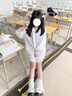 舒翎兔耳朵連帽開(kāi)衫衛(wèi)衣女小個(gè)子春夏薄款設(shè)計(jì)感小眾寬松慵懶風(fēng)外套潮 白色[兔耳朵帽子 XL 建議(115-135斤) 曬單實(shí)拍圖