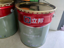 立邦瓷凈墻面乳膠漆油漆內墻漆京雅居荷凈抗甲醛全效白色18L/約25kg 曬單實(shí)拍圖