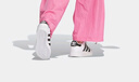 adidas工裝風(fēng)經(jīng)典寬松運動(dòng)褲女阿迪達斯官方三葉草JD1126   淺玫紅色   XL 曬單實(shí)拍圖