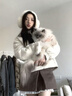 京小米森活德國保暖耳罩女冬季時(shí)尚簡(jiǎn)約耳捂子毛絨耳罩騎行跑步防寒防凍護耳 【米白色】聚熱保暖 大頭圍 曬單實(shí)拍圖