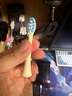 凈倍康適配ulike電動(dòng)牙刷頭UB601/UB602/UB603/CS01牛油果綠 適用Careup/CB02替換刷頭 3支 牛油果黃清潔型 曬單實(shí)拍圖