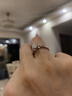 IDC18K金戒指女河南人工培育鉆石pt950鉑金1克拉鉆戒七夕情人節禮物 PT950鉑金【D色/VVS/NGIC證書(shū)】 70分【重金版】 曬單實(shí)拍圖