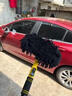 美家生活洗車(chē)拖把  雪尼爾可伸縮長(cháng)桿 刷車(chē)拖把車(chē)刷子 曬單實(shí)拍圖