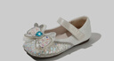 百麗童鞋女童小蝴蝶公主鞋艾莎水晶鞋春秋款閃亮水鉆鞋時(shí)尚單鞋學(xué)步鞋 香草米 30 腳長(cháng)18.2-18.8cm 曬單實(shí)拍圖