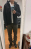 始祖鳥（ARC'TERYX）SAWYER Tech Wool Logo 男士戶外運(yùn)動休閑防風(fēng)時尚百搭軟殼夾克 Black Heather/黑色 XL （90kg及以上）尺碼偏大 曬單實拍圖