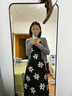 FSHE開(kāi)衫薄款女簡(jiǎn)約休閑百搭灰色修身顯瘦針織開(kāi)衫秋季長(cháng)袖女早春慵懶 灰色 M 70-95斤 曬單實(shí)拍圖