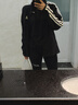 喬丹飛影運(yùn)動褲男跑步褲子男透氣彈力速干田徑馬拉松壓縮緊身半彈褲 黑色 -AR【透氣速干】 L 曬單實拍圖