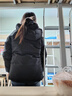 波司登25年冬季羽絨服90絨女士修身短款休閑加厚連帽休閑百搭外套 曬單實(shí)拍圖