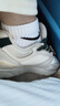 耐克（NIKE） 襪子男襪女襪 2025新款時(shí)尚多彩休閑襪跑步健身透氣休閑籃球襪 SX7677-100/白色/三雙裝 S/22-24厘米/34-38碼 曬單實(shí)拍圖