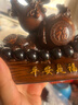 御琉宮汽車(chē)擺件葫蘆香水座車(chē)載中控臺擺飾車(chē)內創(chuàng  )意裝飾用品男士高檔大氣 葫蘆【木紋款】+水晶檔位珠 曬單實(shí)拍圖