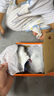 基諾浦嬰兒步前鞋 2025春秋季軟底寶寶地板鞋 男女兒童學(xué)步鞋GB2491白色 曬單實(shí)拍圖