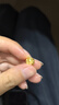 金小貅黃金轉運珠999足金車(chē)花珠圓珠路路通吊墜項鏈掛墜手串DIY隔珠 1g,車(chē)花圓珠【多退少補】 曬單實(shí)拍圖